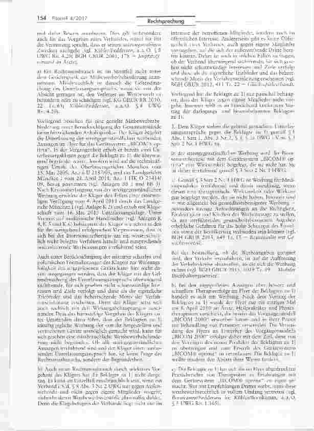 Vorschauseite 5: Unzulässige Werbung für Bioresonanzgerät mit unbelegten Wirkaussagen von Patienten (Bioresonanztherapie)
