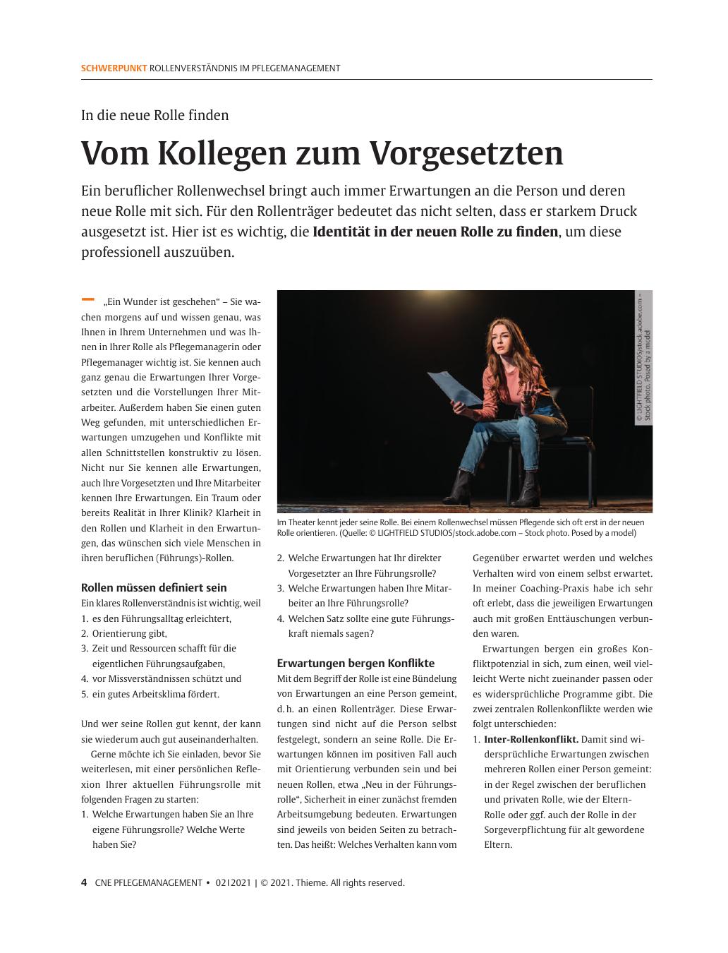 Vorschauseite 1: Vom Kollegen zum Vorgesetzten