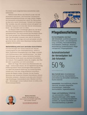 Vorschauseite 4: So verändern sich Caritas Berufe durch Kl