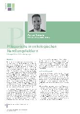 Vorschauseite 1: Pflegevisite in onkologischen Handlungsfeldern