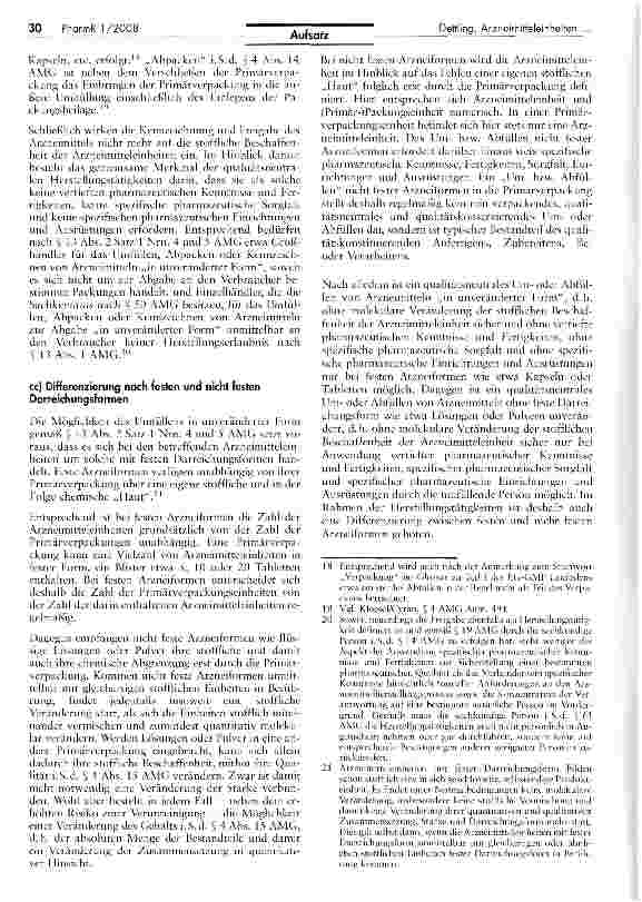 Vorschauseite 4: Arzneimitteleinheiten, Packungseinheiten und Teilmengen (Teil 1)