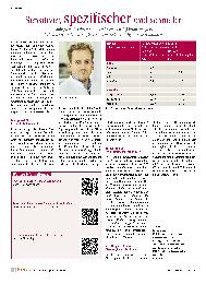 Vorschauseite 1: Sensitiver, spezifischer und schneller