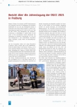 Vorschauseite 1: Bericht über die Jahrestagung der DGCC 2021 in Freiburg