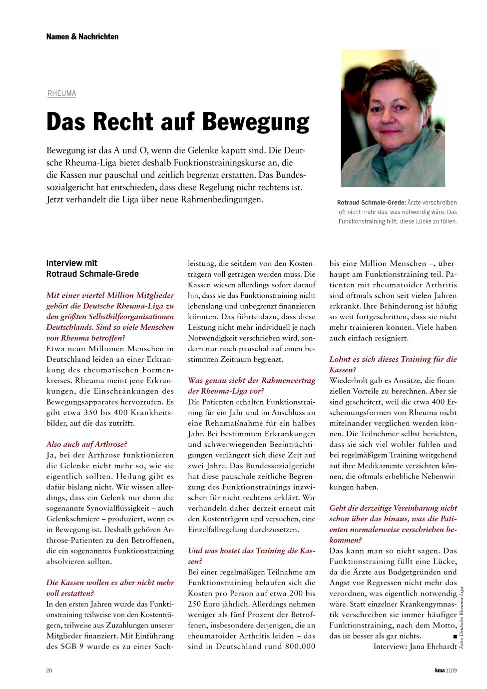 Vorschauseite 1: Das Recht auf Bewegung