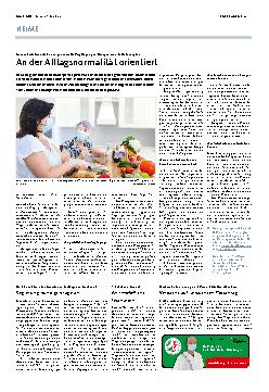 Vorschauseite 1: Gesundheitsförderliche und genussvolle Verpflegung in Hausgemeinschaftskonzepten. An der Alltagsnormalität orientiert.