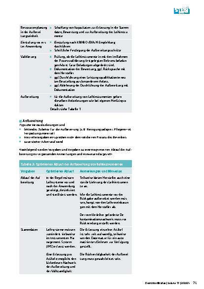 Vorschauseite 3: Umgang mit Leihinstrumenten – Verantwortlichkeiten von Verleiher und Betreiber
