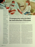 Vorschauseite 1: Transparent entscheiden im moralischen Dilemma