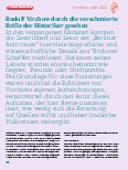 Vorschauseite 1: Rudolf Virchow durch die verschmierte Brille der Historiker gesehen.
