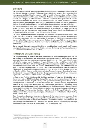 Vorschauseite 2: Heterogene Lernwelten in der Pflegefachassistenz Migration, Generationenunterschiede und die Rolle von Praxis, Schule und Schulsozialarbeit