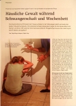 Vorschauseite 1: Häusliche Gewalt während Schwangerschaft und Wochenbett