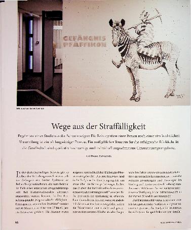 Vorschauseite 1: Wege aus der Straffälligkeit