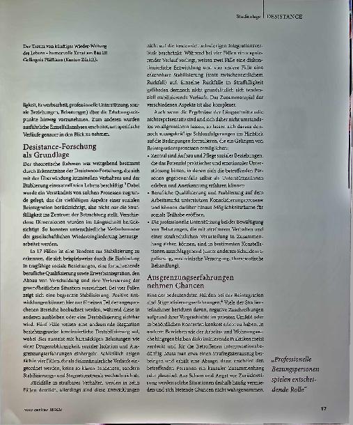 Vorschauseite 2: Wege aus der Straffälligkeit
