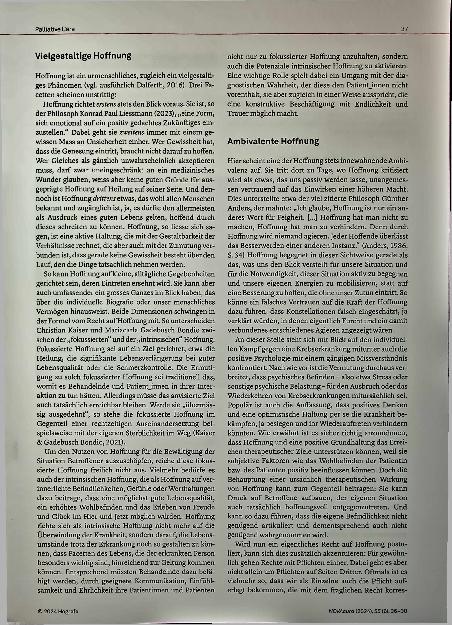 Vorschauseite 2: Gibt es ein „Recht auf Hoffnung“?