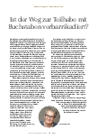 Vorschauseite 1: Ist der Weg zur Teilhabe mit Buchstaben verbarrikadiert?