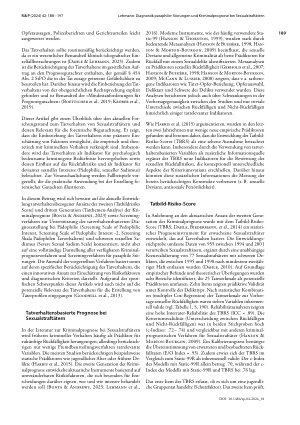 Vorschauseite 2: Diagnostik paraphiler Störungen und Kriminalprognose bei Sexualstraftätern unter Berücksichtigung des Tatverhaltens: Fallbeispiele für die Praxis