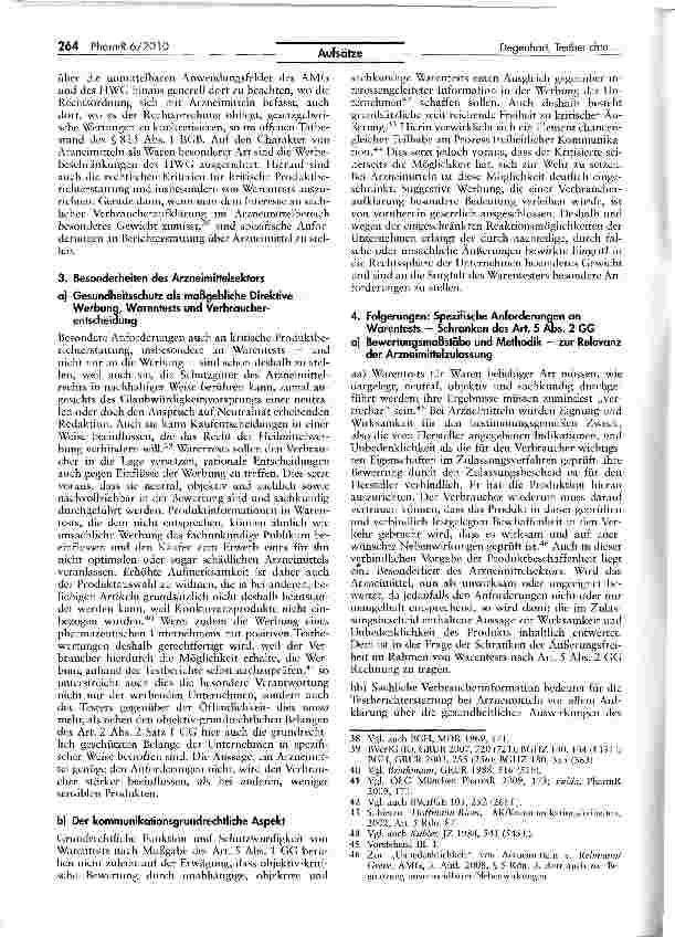 Vorschauseite 4: Testberichte und Werbebeschränkungen im Recht der Arzneimittel: Außerungsfreiheit, Recht am Unternehmen und Gesundheitsschutz