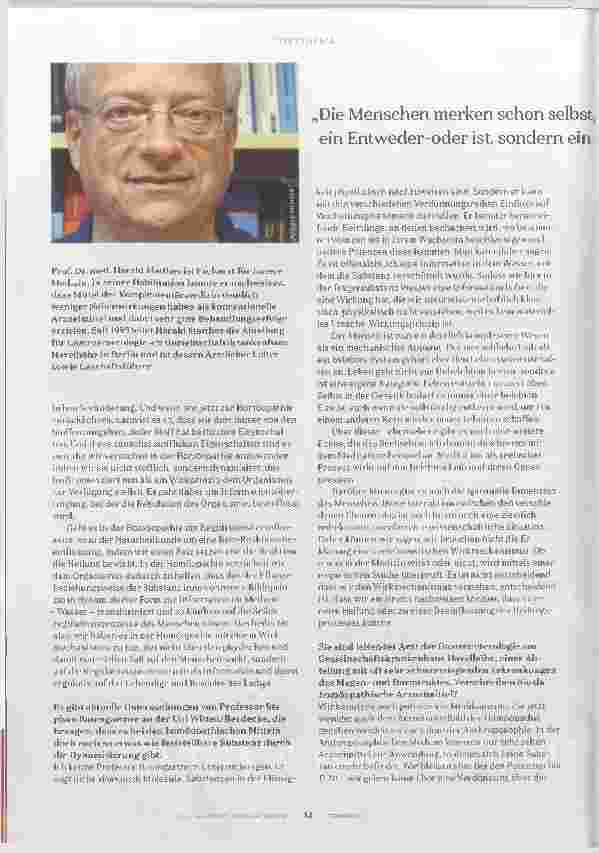 Vorschauseite 2: " Der Mensch ist kein mechanischer Apparat"