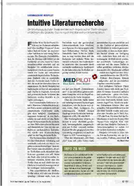 Vorschauseite 1: Intuitive Literaturrecherche