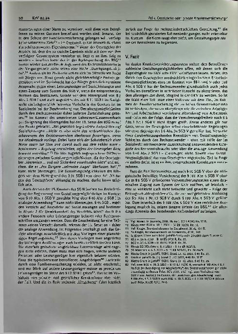 Vorschauseite 6: Gesetzliche oder private Krankenversicherung? Zu den Gestaltungsspielräumen des Einzelnen bei der Absicherung der gesundheitlichen Risiken.