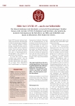 Vorschauseite 1: Hilfe bei COVID-19 - auch zur Selbsthilfe