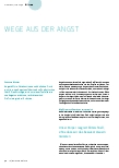 Vorschauseite 1: Wege aus der Angst