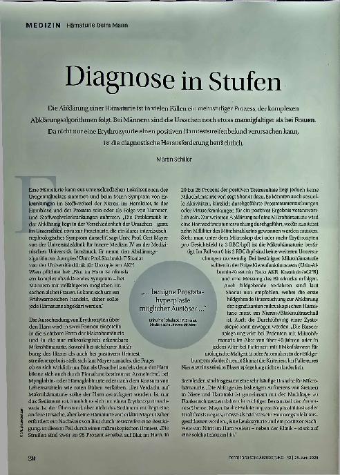 Vorschauseite 1: Diagnose in Stufen