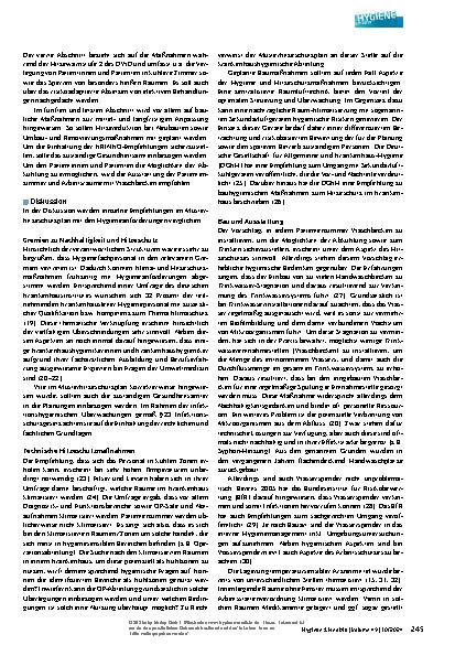 Vorschauseite 2: Muster-Hitzeschutzplan für Krankenhäuser und die Implikation hygienischer Aspekte