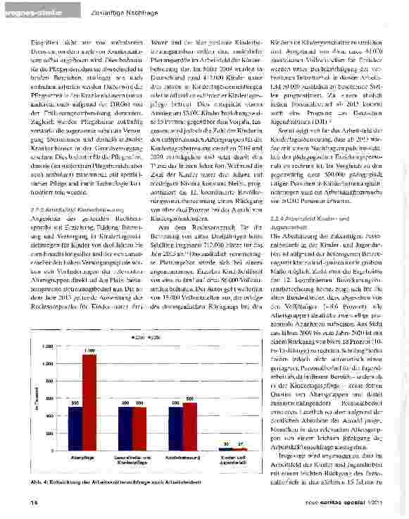Vorschauseite 5: Arbeitsmarktanalyse und Führungskräftebefragung zur PersonalSituation in der Caritas