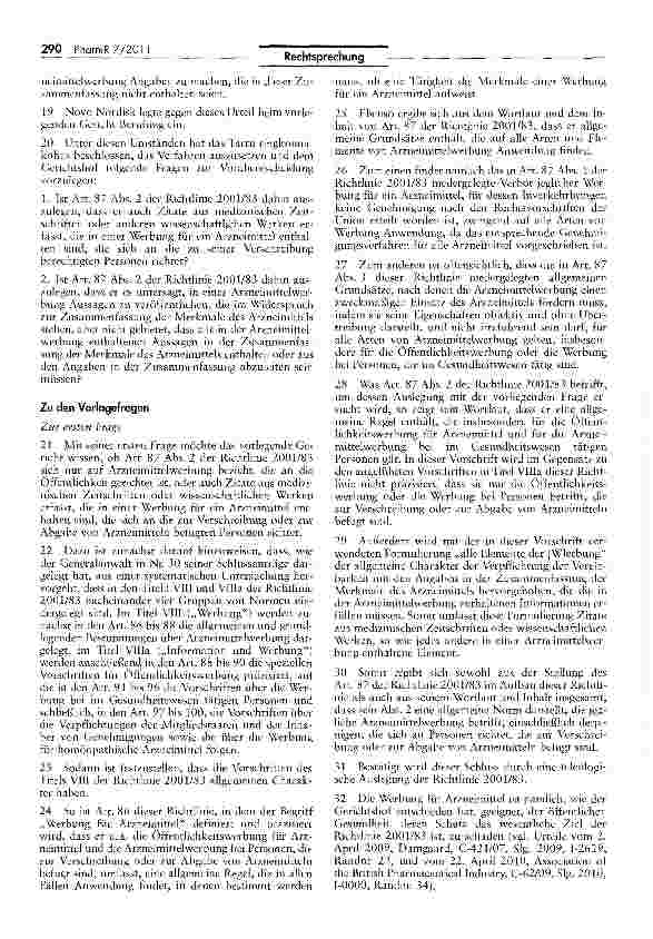 Vorschauseite 4: Zitate von nicht in der Fachinformation enthaltenen Studienergebnissen