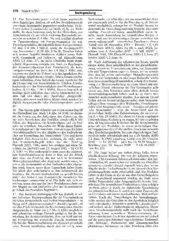 Vorschauseite 3: Abgrenzung Arzneimittel/Vorprodukt (TCM-Granulate)