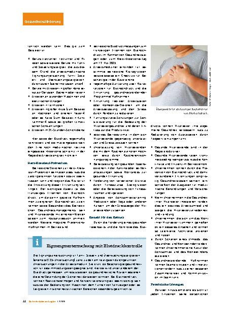Vorschauseite 4: Risikofaktor Bluthochdruck Ständig unter Druck