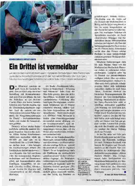 Vorschauseite 1: Ein Drittel ist vermeidbar