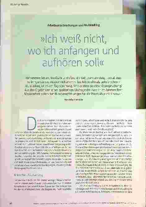 Vorschauseite 1: Arbeitsunterbrechungen und Multitasking »Ich weiß nicht, wo ich anfangen und aufhören soll«
