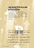 Vorschauseite 1: Gehaltvolles Studium