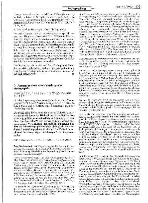 Vorschauseite 3: Unzulässige Apothekenkooperation von Apotheke — Vermittler schützt nicht gegen Zuweisungsverbot UWG §§ 8 I S. 1, HI Nr. 1, 3 I, 4 Nr. 11; ApoG § 11 I S. 1