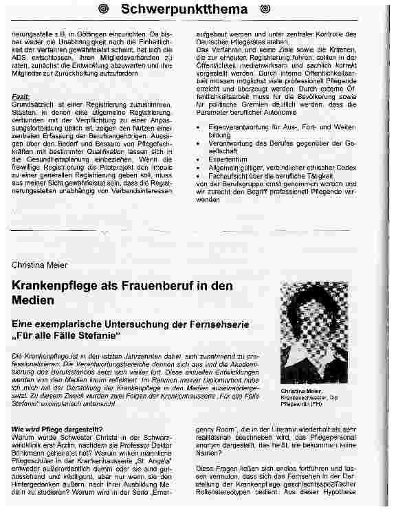 Vorschauseite 5: Vorund Nachteile der Registrierung von Pflegefachkräften