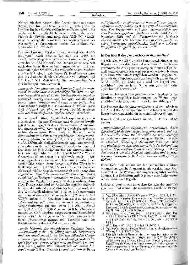 Vorschauseite 3: Vergleichbare Arzneimittel in der Preisverhandlung nach § 130b SGB V