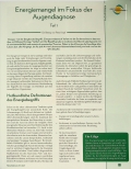 Vorschauseite 1: Energiemangel im Fokus der Augendiagnose Teil 1