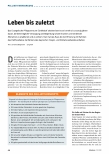 Vorschauseite 1: Leben bis zuletzt
