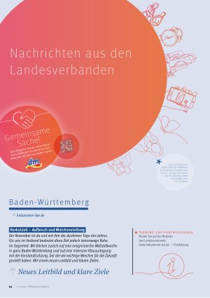Vorschauseite 1: Nachrichten aus den Landesverbänden