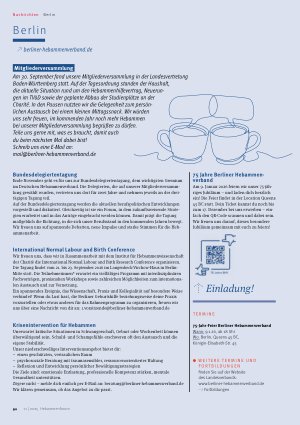 Vorschauseite 5: Nachrichten aus den Landesverbänden