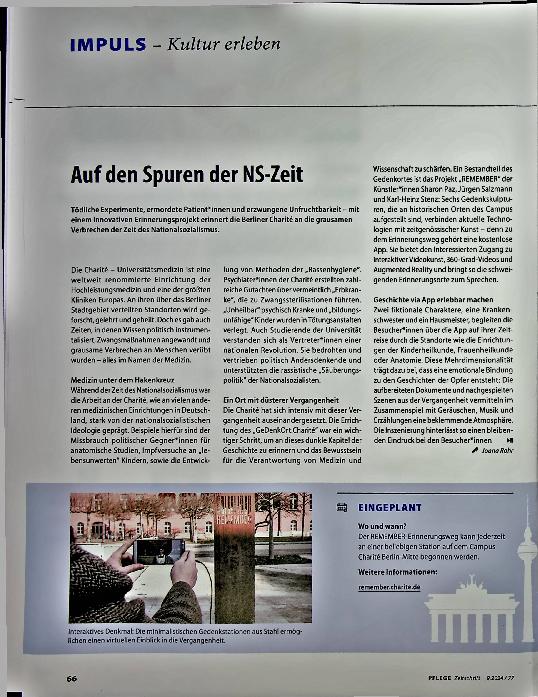 Vorschauseite 1: Auf den Spuren der NS-Zeit