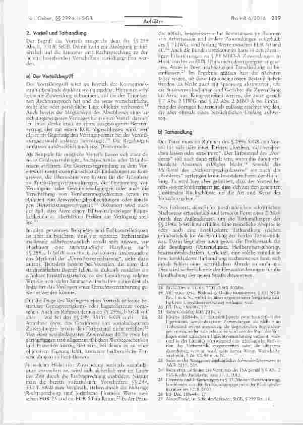 Vorschauseite 3: §§ 299a, b StGB auf der Zielgeraden Auswirkungen auf die Zusammenarbeit im Gesundheitswesen