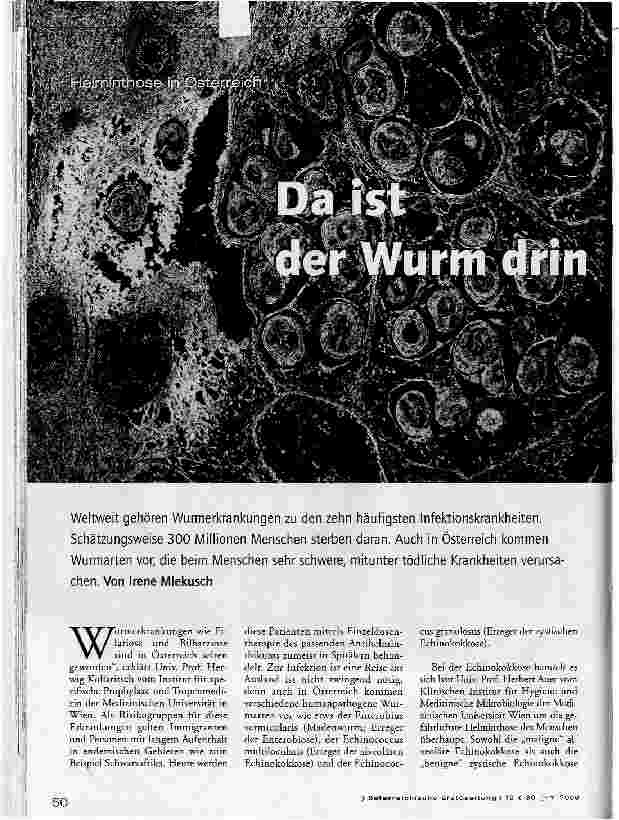 Vorschauseite 1: Da ist der Wurm drin