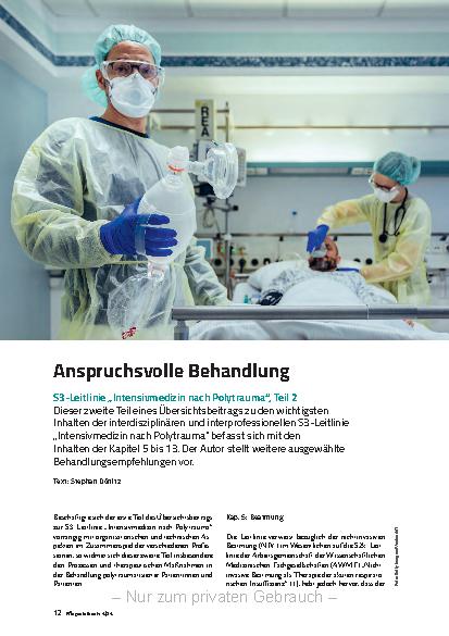 Vorschauseite 1: Anspruchsvolle Behandlung