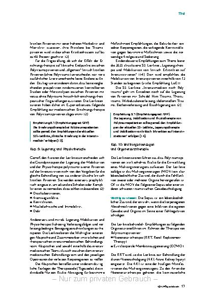 Vorschauseite 6: Anspruchsvolle Behandlung