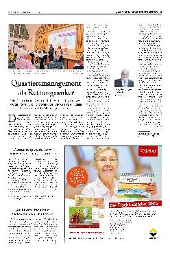 Vorschauseite 1: Quartiersmanagement als Rettungsanker