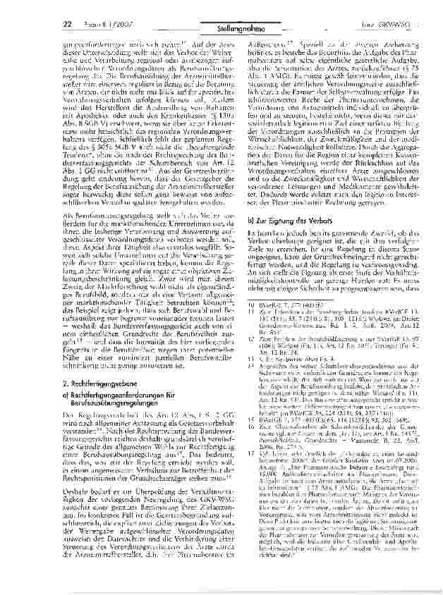 Vorschauseite 3: Verfassungsund europarechtliche Probleme des geplanten GKV-WSG