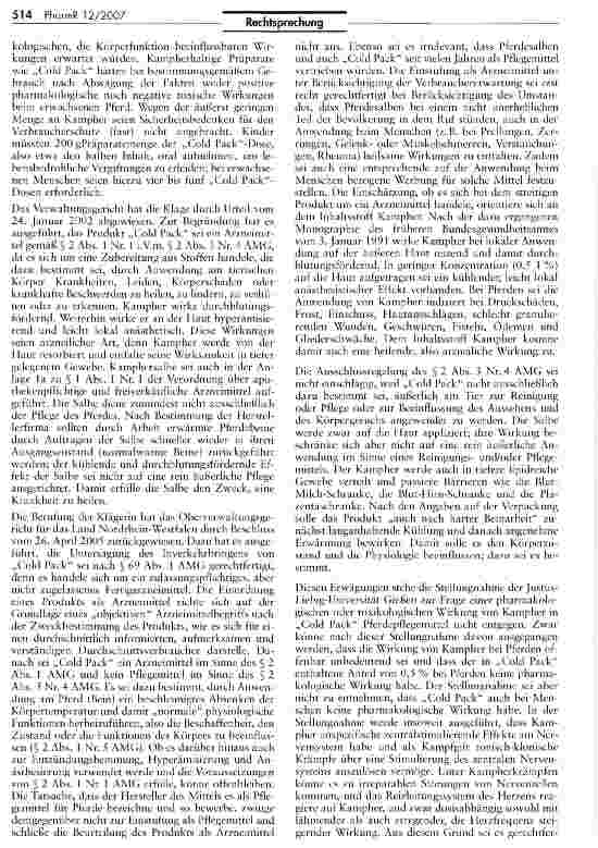 Vorschauseite 3: Pharmazeutische Erzeugnisse und Präparate für die Gesundheitspflege