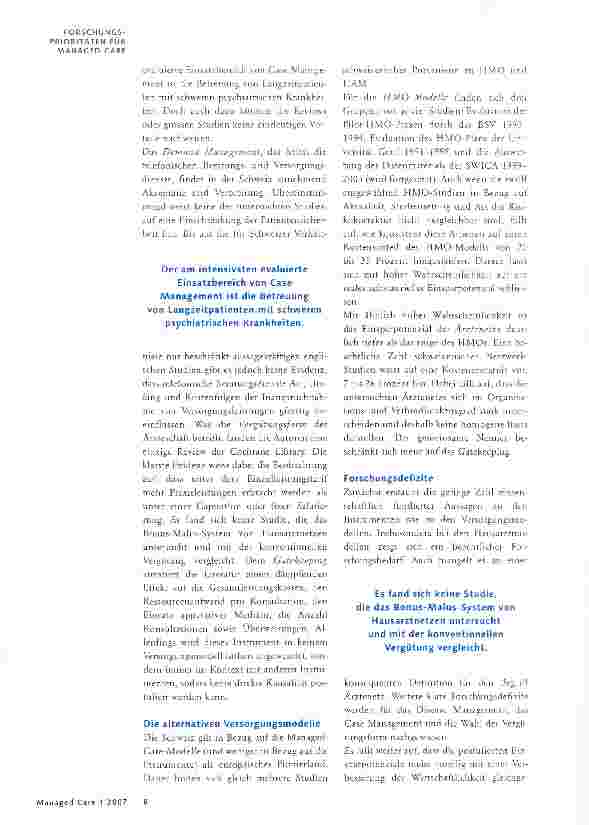 Vorschauseite 2: Leeroder Baustellen? Die wissenschaftliche Basis
